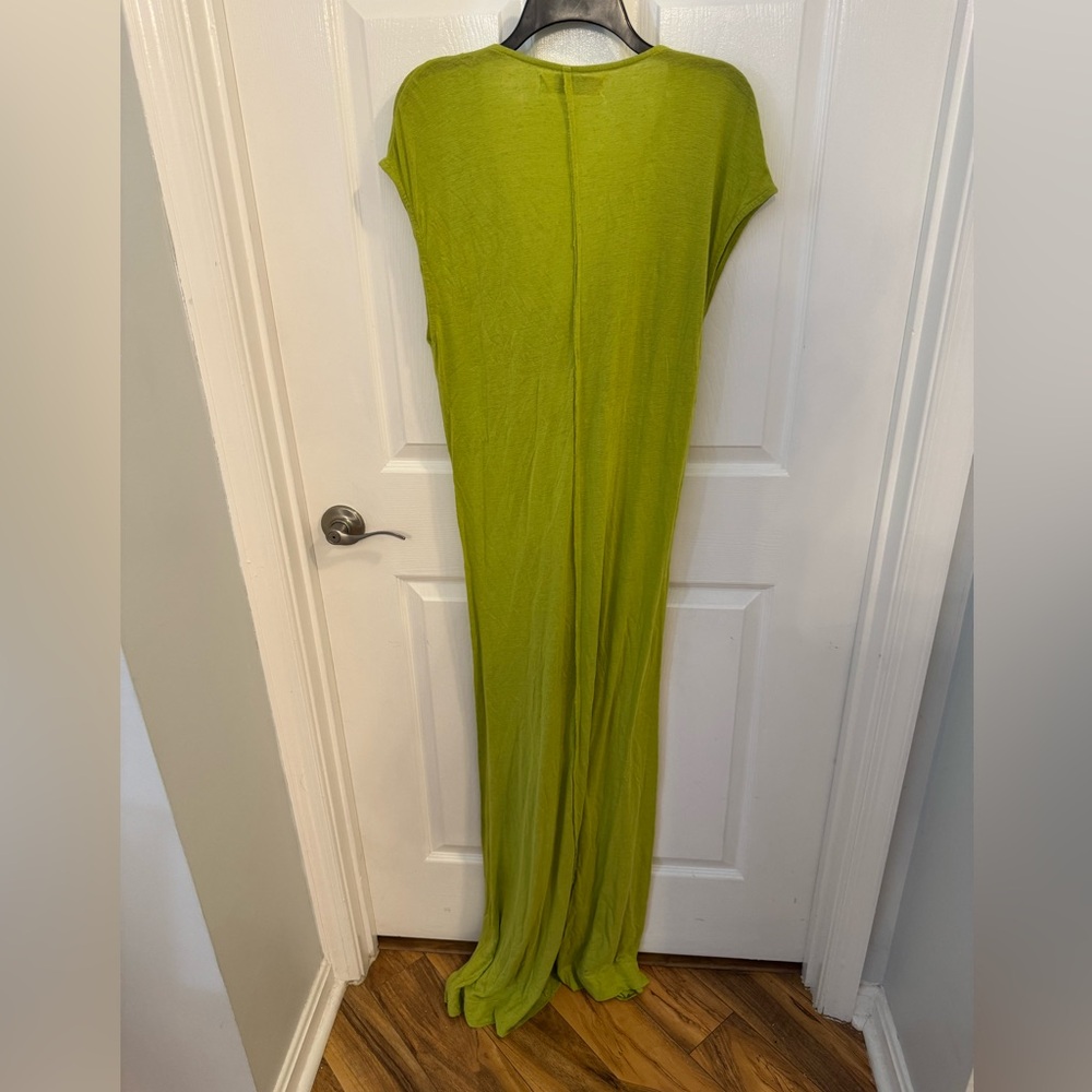 Free People Lime Green Twist-Front Maxi Dress - Picture 5 of 5